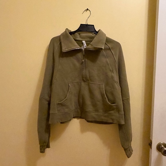 Green Lululemon Scuba - Picture 4 of 6